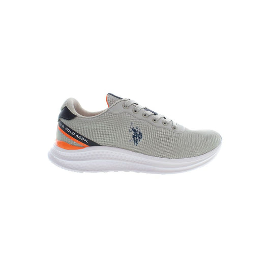  - Gray Polyester Men Sneaker