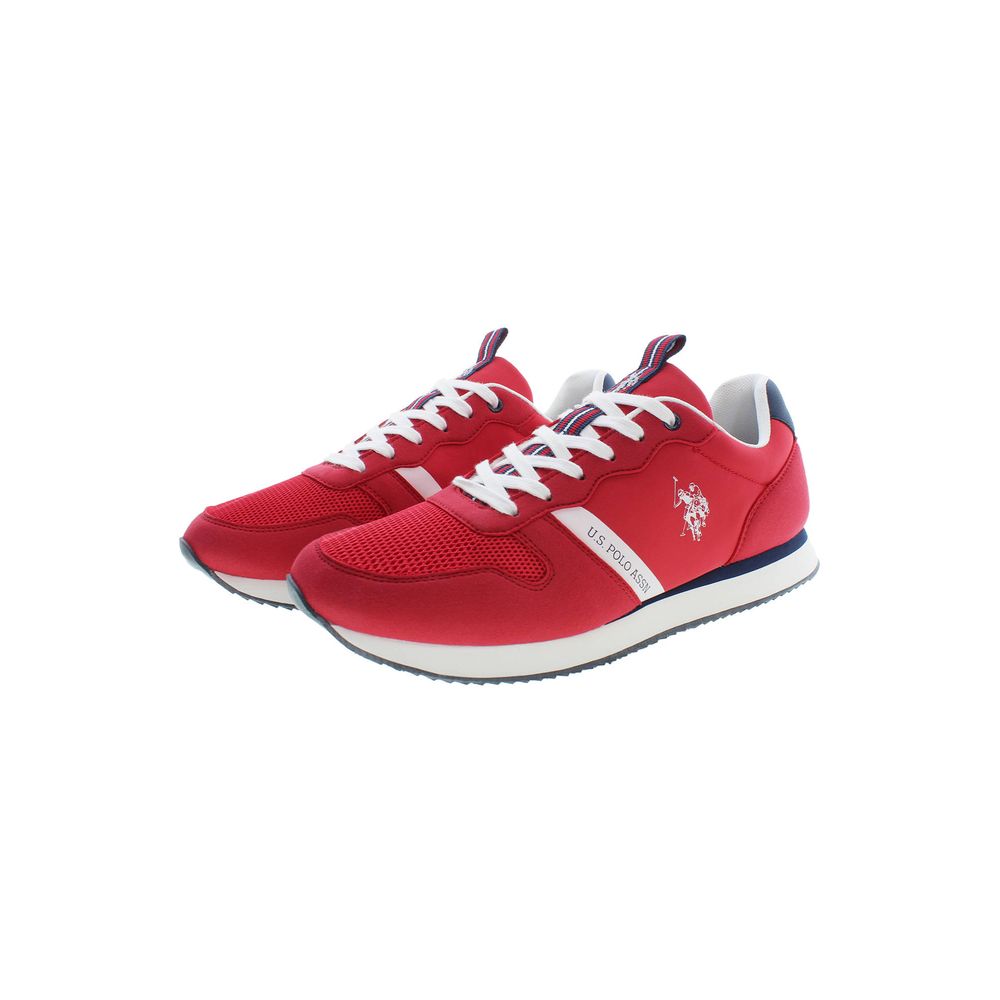  - Red Polyester Men Sneaker