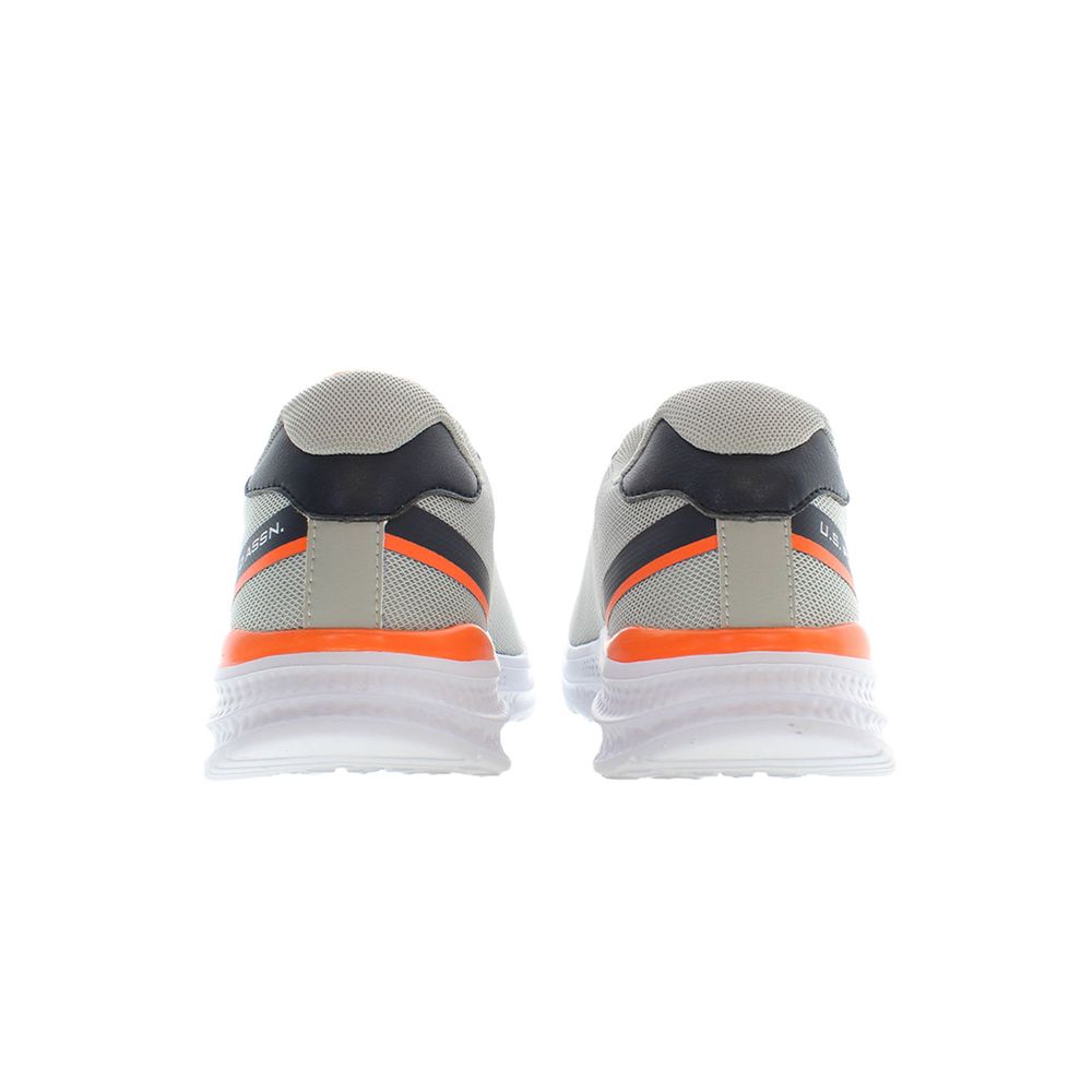  - Gray Polyester Men Sneaker