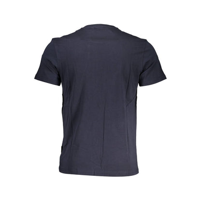 Blue Cotton Men T-Shirt - The Luxe Alliance