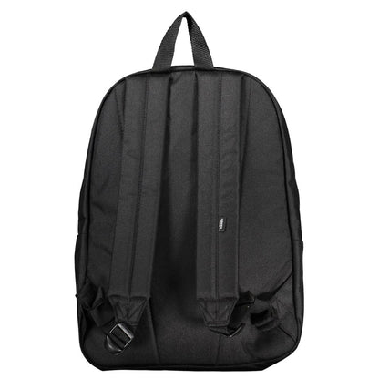  - Black Polyester Women Backpack