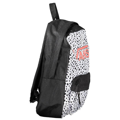  - Black Polyester Women Backpack