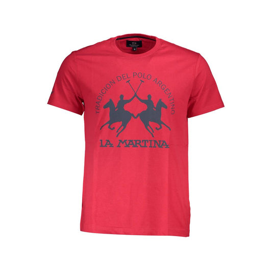  - Red Cotton Men T-Shirt