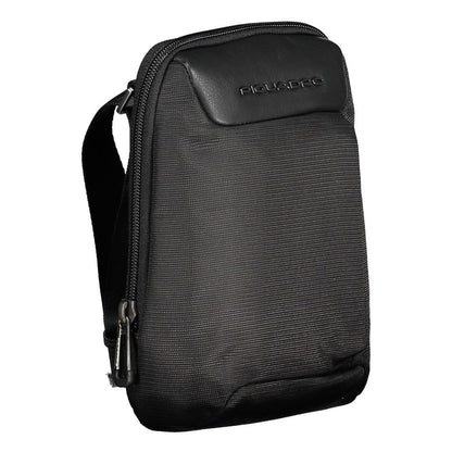  - Black Recycled Men Shoulder Bag