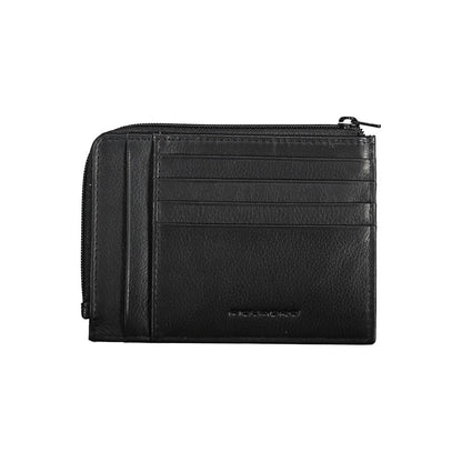  - Black Leather Men Wallet