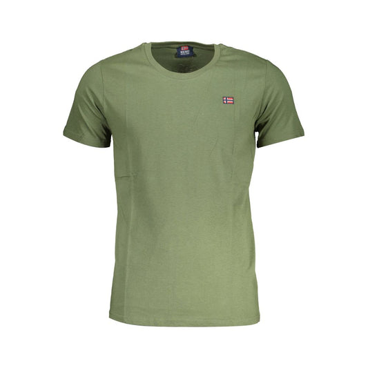 Green Cotton T-Shirt - The Luxe Alliance