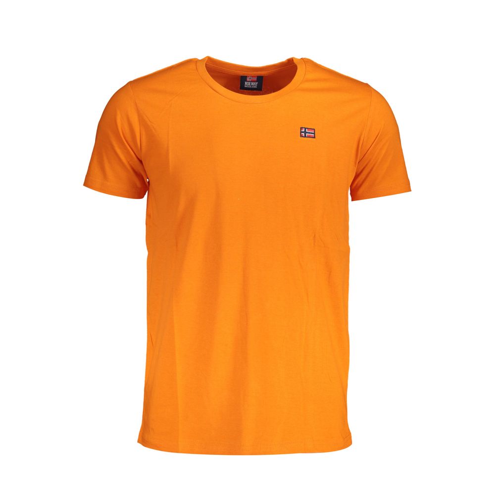 Orange Cotton T-Shirt - The Luxe Alliance