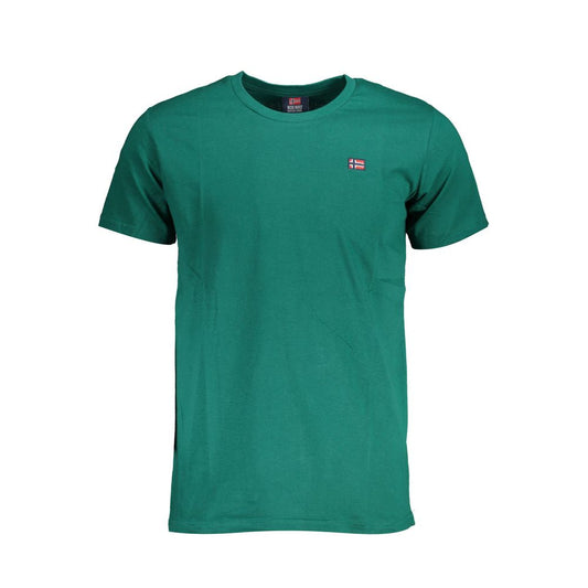 Green Cotton T-Shirt - The Luxe Alliance