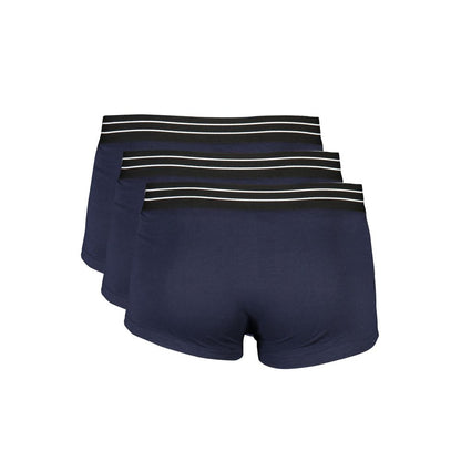 Cavalli Class - Men's Blue Cotton Boxers Underwear