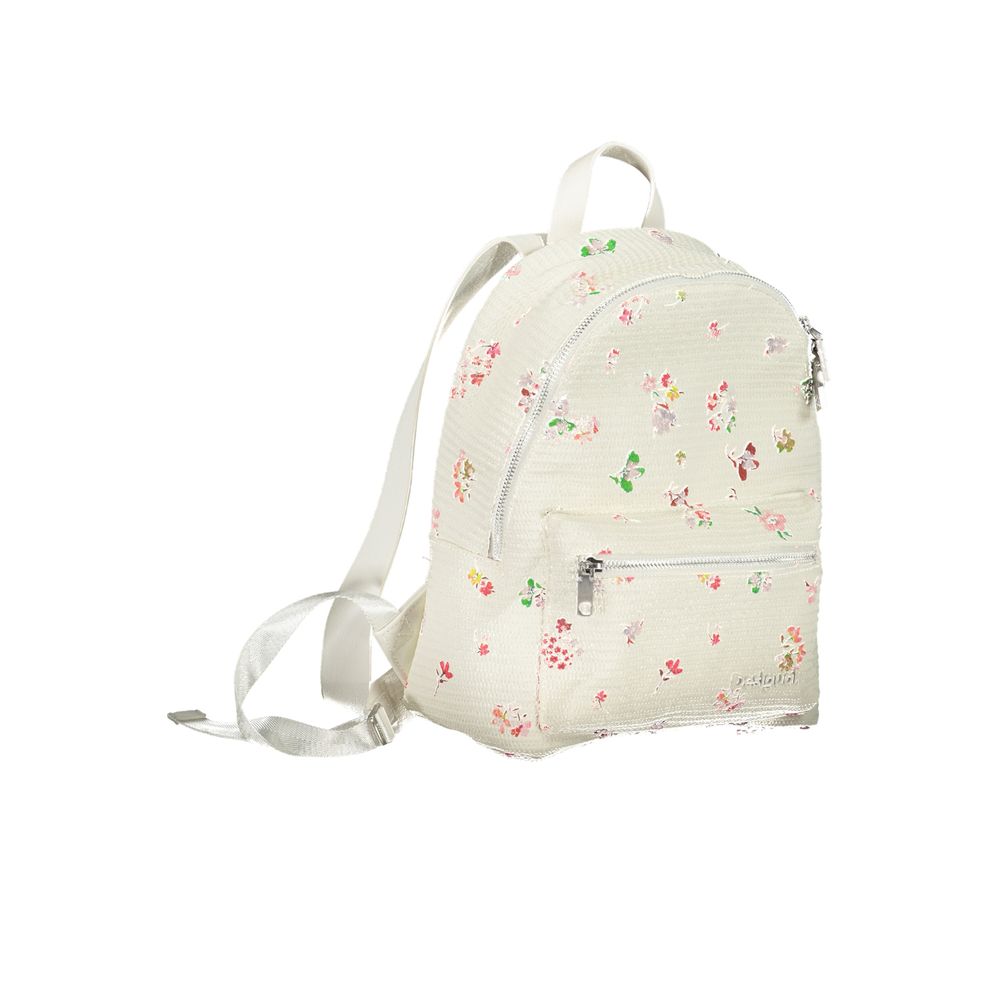 White Polyethylene Backpack