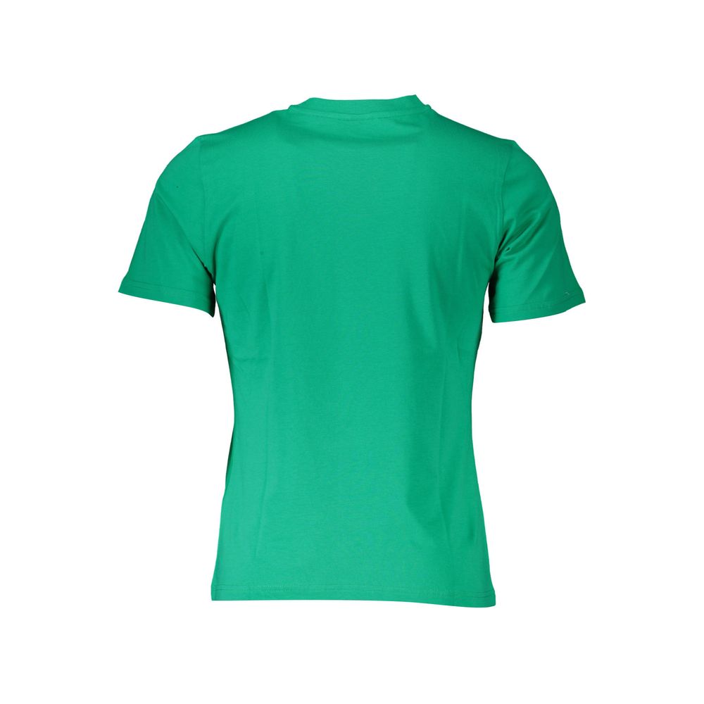 Green Cotton Men T-Shirt - The Luxe Alliance