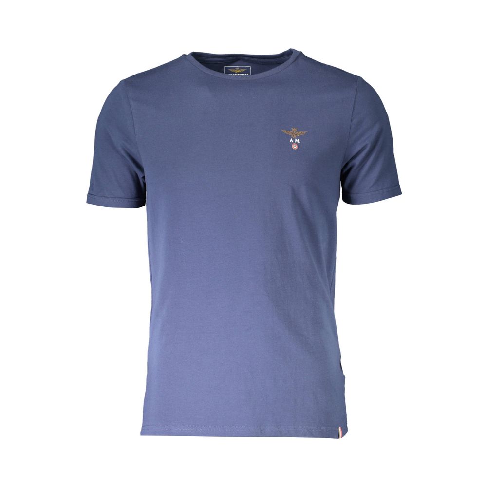 Blue Cotton T-Shirt - The Luxe Alliance