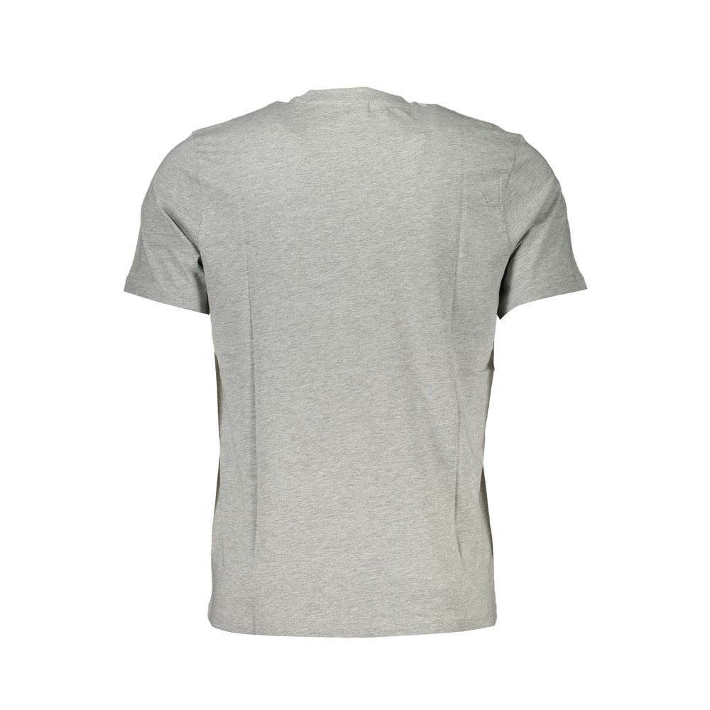  - Gray Cotton T-Shirt