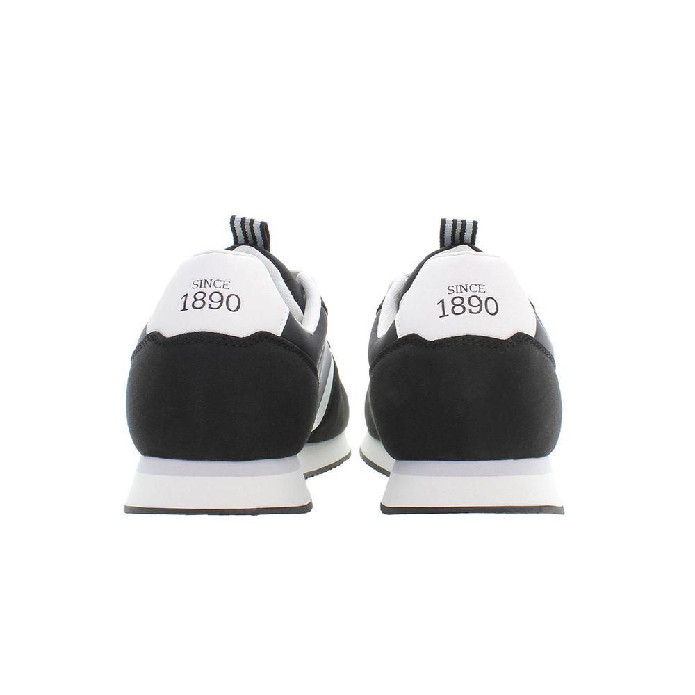  - Black Polyester Men Sneaker