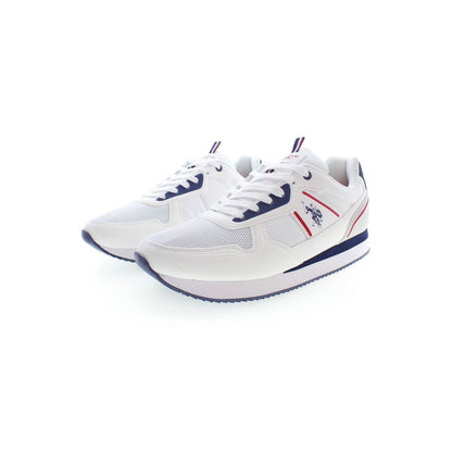  - White Polyester Men Sneaker