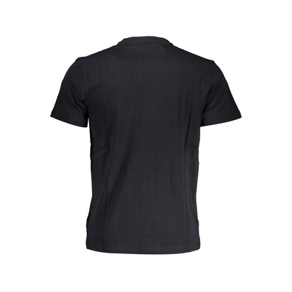 Black Cotton Men T-Shirt - The Luxe Alliance