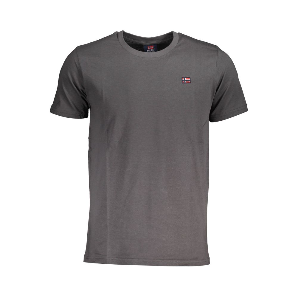 Gray Cotton T-Shirt - The Luxe Alliance