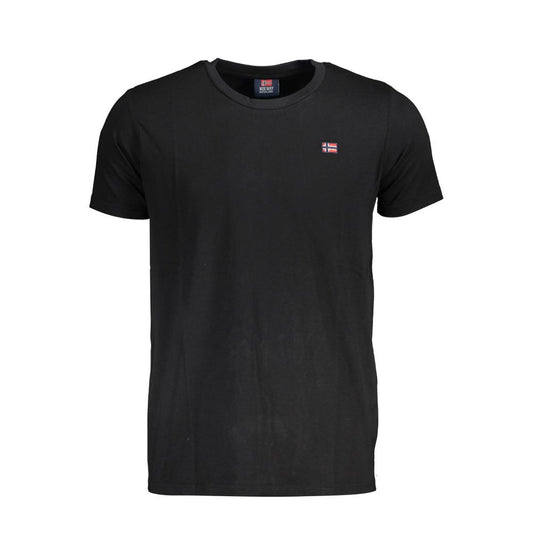 Black Cotton T-Shirt - The Luxe Alliance