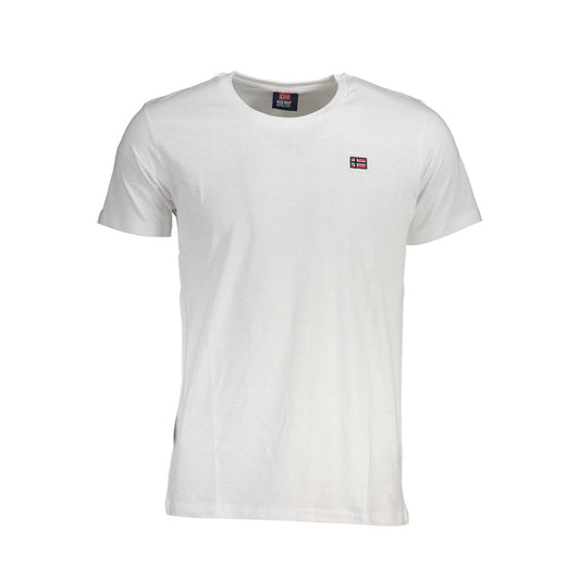 White Cotton T-Shirt - The Luxe Alliance