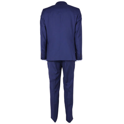  - Elegant Gentlemen's Navy Blue Two-Piece Suit