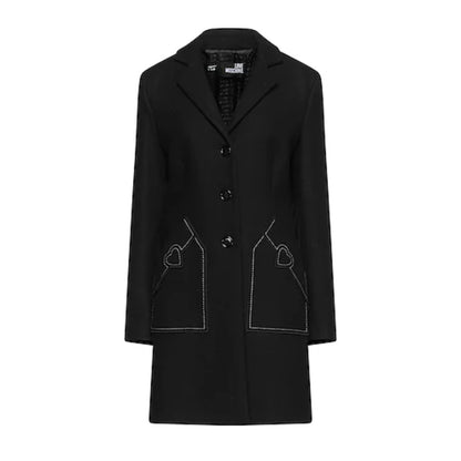  - Black Wool Women Coat