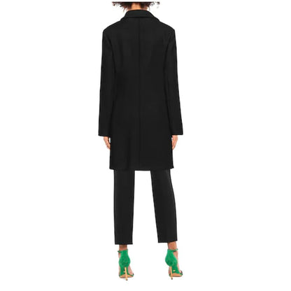  - Black Wool Women Coat