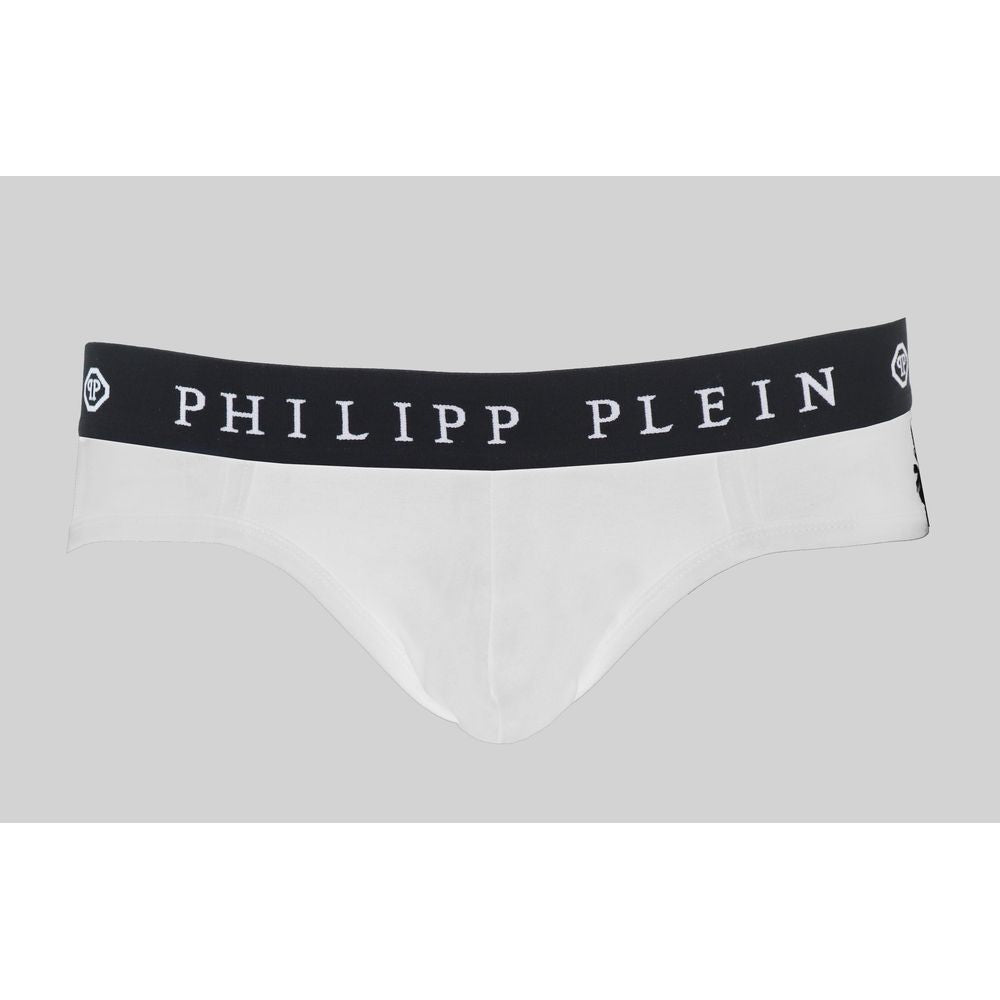  - White Cotton Men Boxer Short