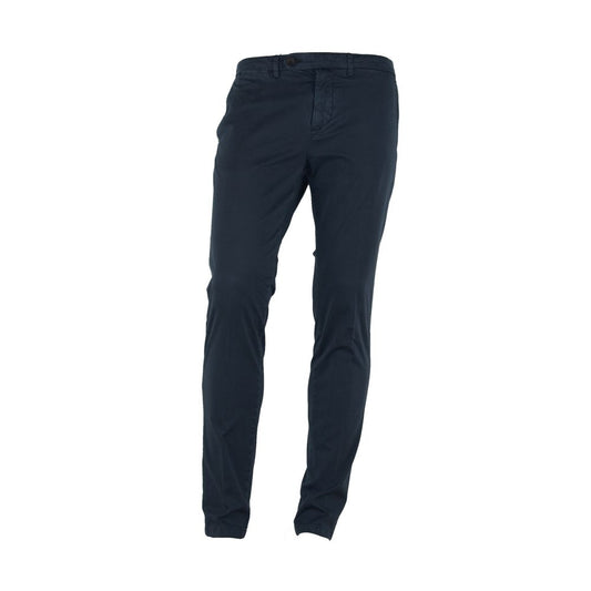 - Elegant Blue Summer Trousers