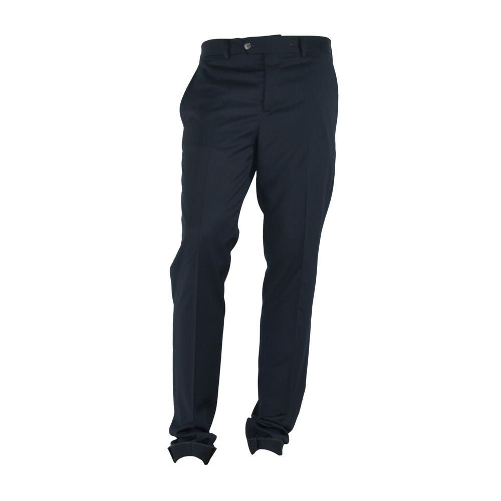  - Elegant Black Italian Designer Trousers