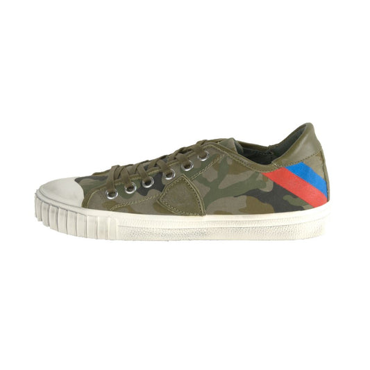  - Green Leather Men Sneaker