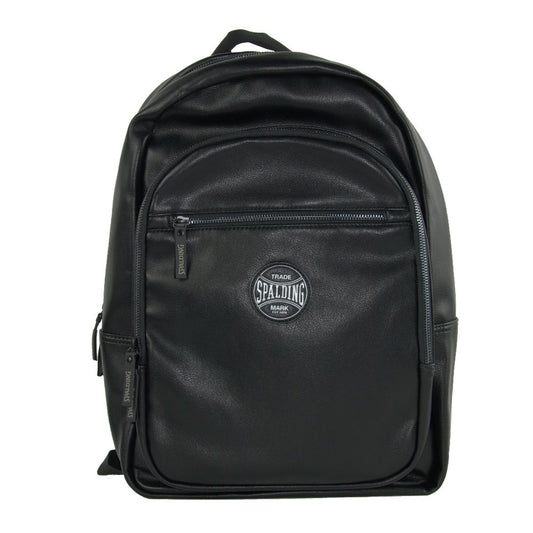  - Black Polyethylene Men Backpack