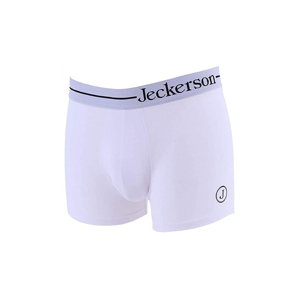  - White Cotton Men Boxer