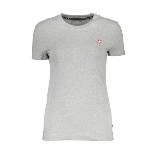  - Gray Cotton Women Top