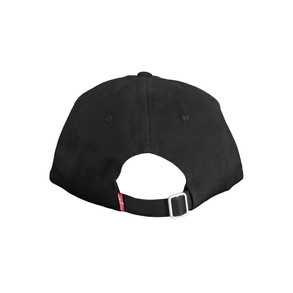  - Black Cotton Men Cap