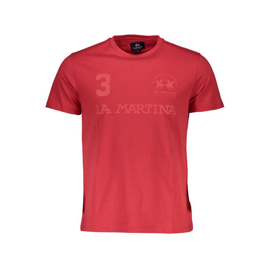  - Red Cotton Men T-Shirt