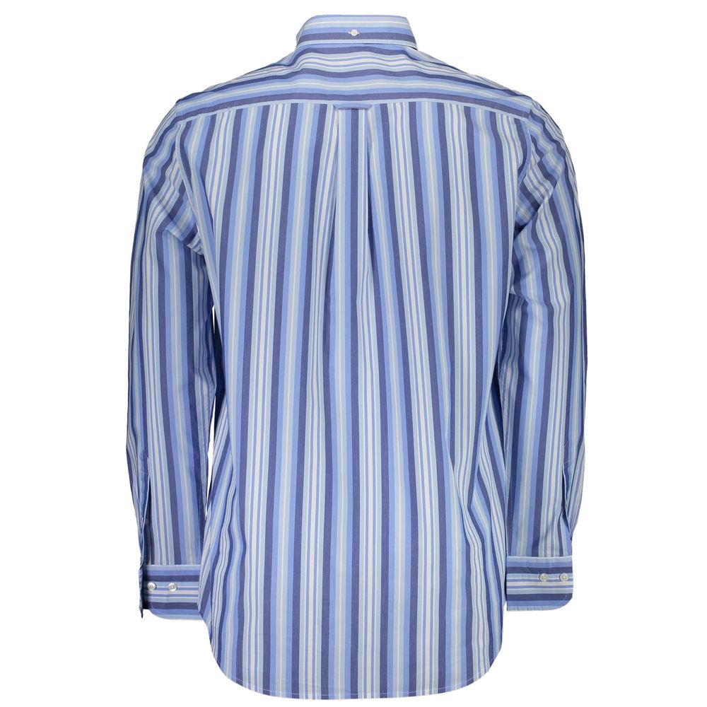  - Light Blue Cotton Men Shirt