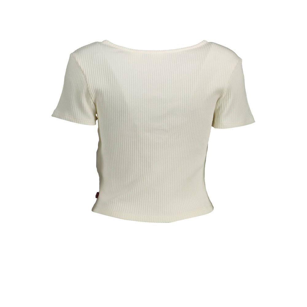 White Cotton Women Top - The Luxe Alliance