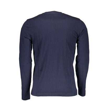 Blue Cotton Men T-Shirt - The Luxe Alliance