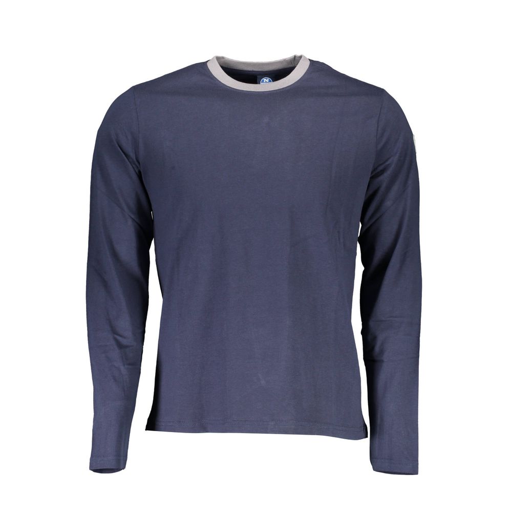 Blue Cotton Men T-Shirt - The Luxe Alliance