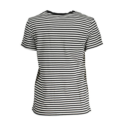 Black Cotton Women T-Shirt - The Luxe Alliance