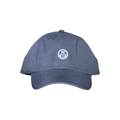 Blue Cotton Men Cap - The Luxe Alliance