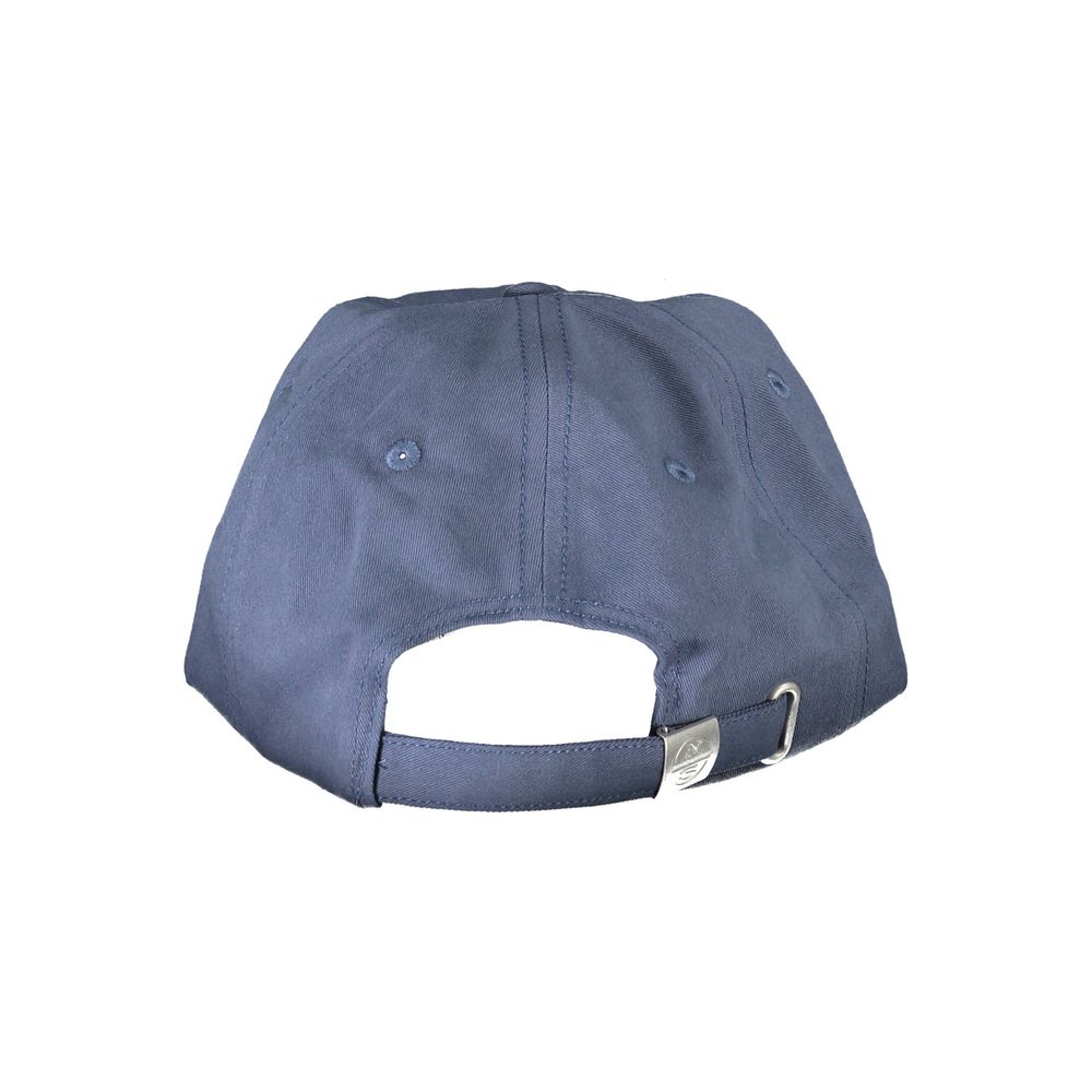 Blue Cotton Men Cap - The Luxe Alliance