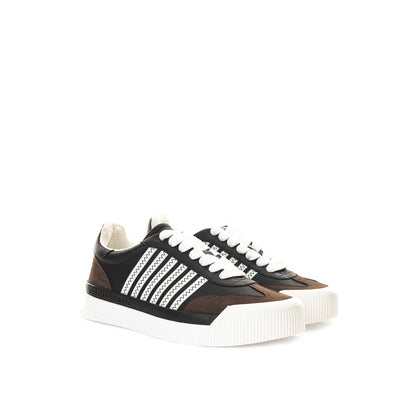  - Black Leather Sneaker