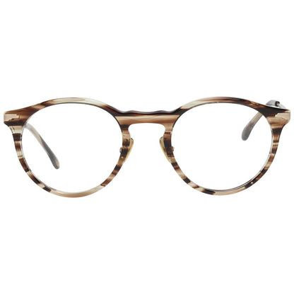 Lozza Brown Unisex Optical Frames – Square Full-Rim Design