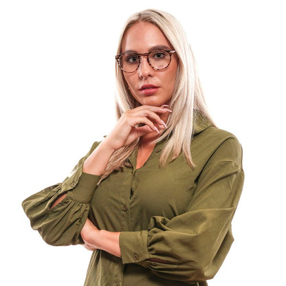 Lozza Brown Unisex Optical Frames – Square Full-Rim Design