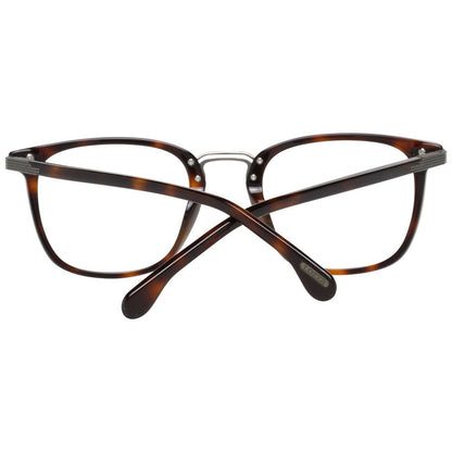 Lozza Unisex Brown Optical Glasses – Square Full-Rim Frame, 50mm