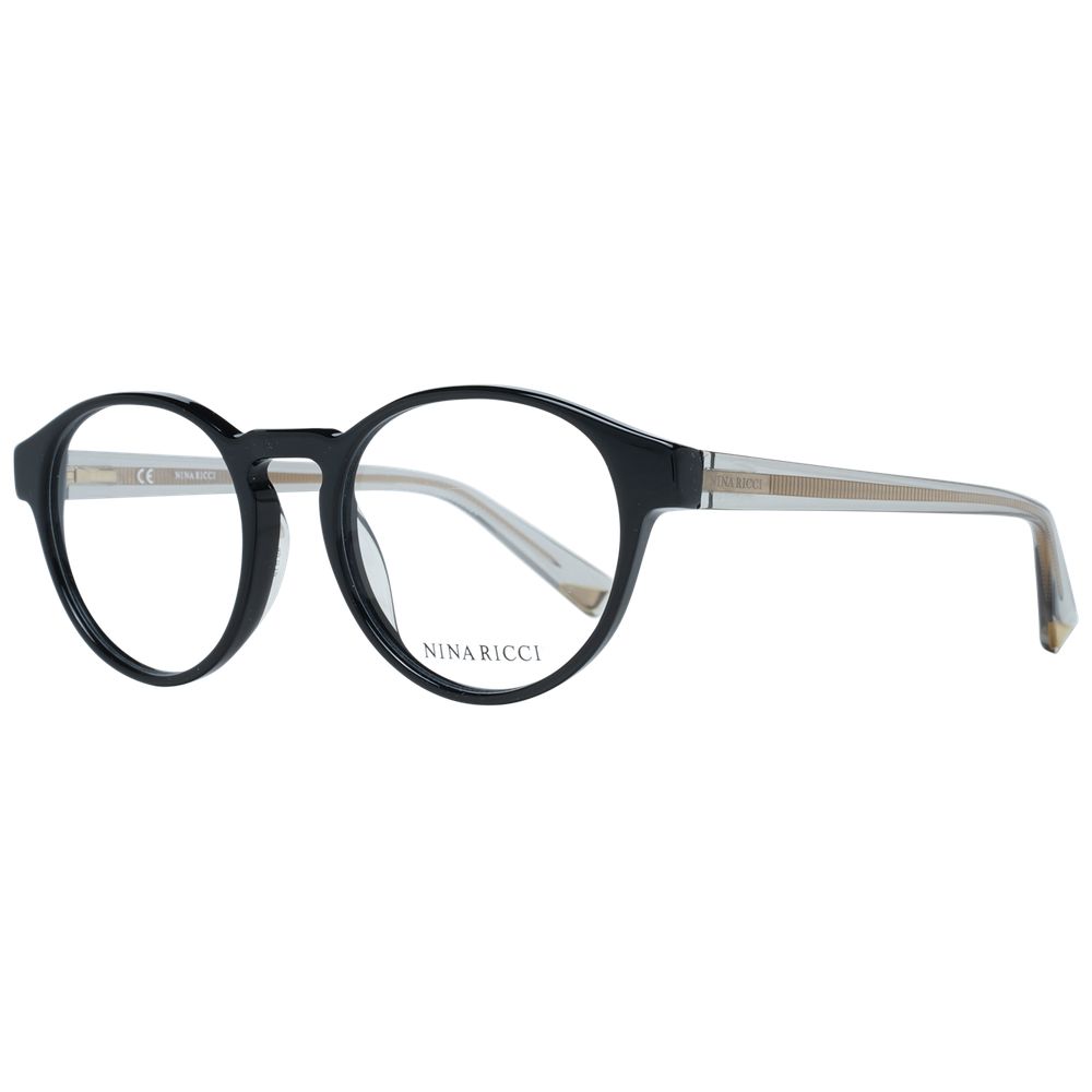 Nina Ricci Women’s Optical Frames – Black Square Full-Rim