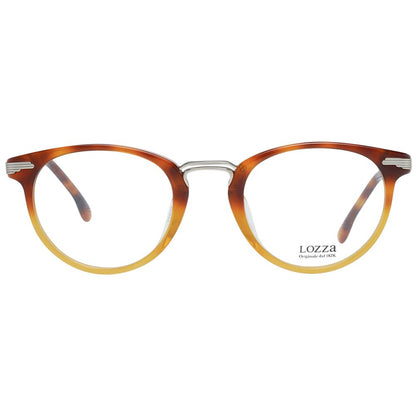 Lozza Brown Unisex Optical Frames – Square Full-Rim, 48mm