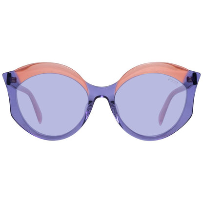 Emilio Pucci Women’s Sunglasses – Purple Butterfly Frame, Plastic Lenses