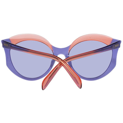 Emilio Pucci Women’s Sunglasses – Purple Butterfly Frame, Plastic Lenses